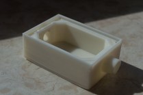 ABS box with sealing out of flexible filament