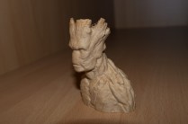 Wood filament worked also